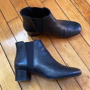 Clarks Artisan 🌞 Black Leather Booties
